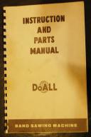 DoAll-DoAll ML, V-16, V-26, V-36 Instructions / Parts Manual-V-16-V-26-V-36-01